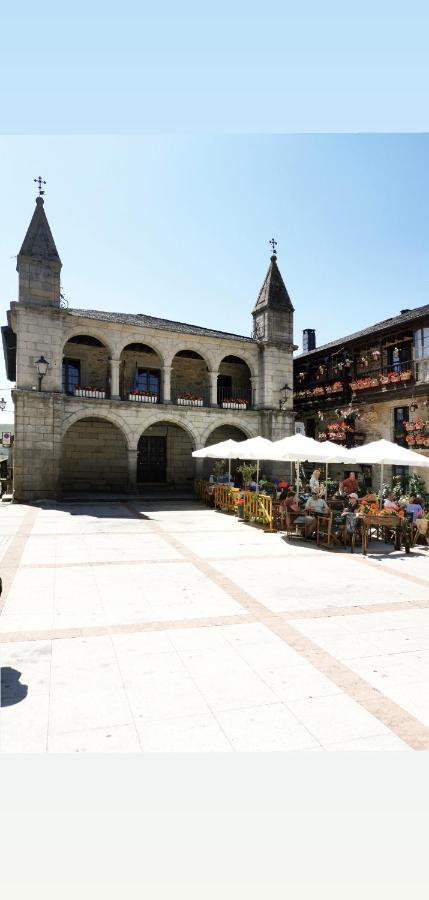 La Albarina Pension Galende Buitenkant foto